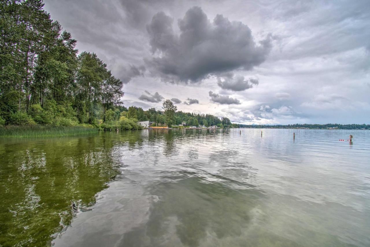 Charming Updated Retreat Walk To Lake Stevens! Exterior foto