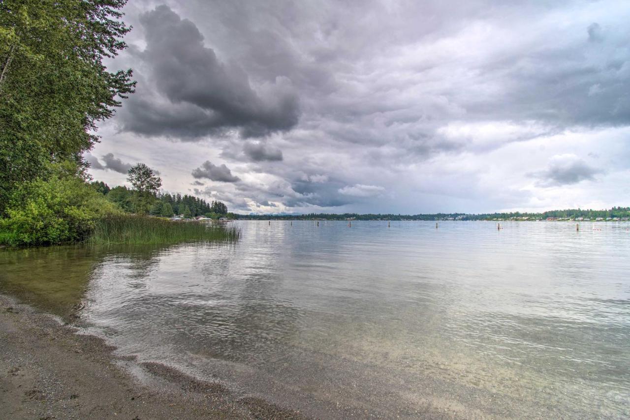 Charming Updated Retreat Walk To Lake Stevens! Exterior foto