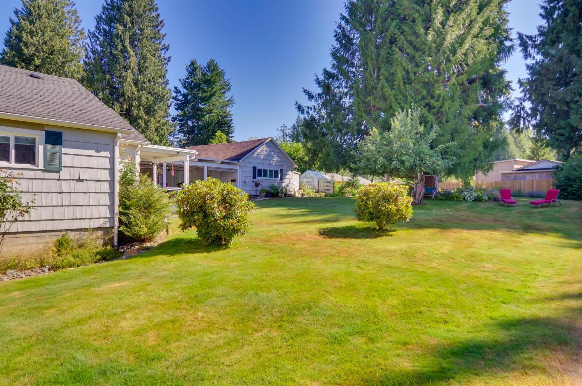Charming Updated Retreat Walk To Lake Stevens! Exterior foto