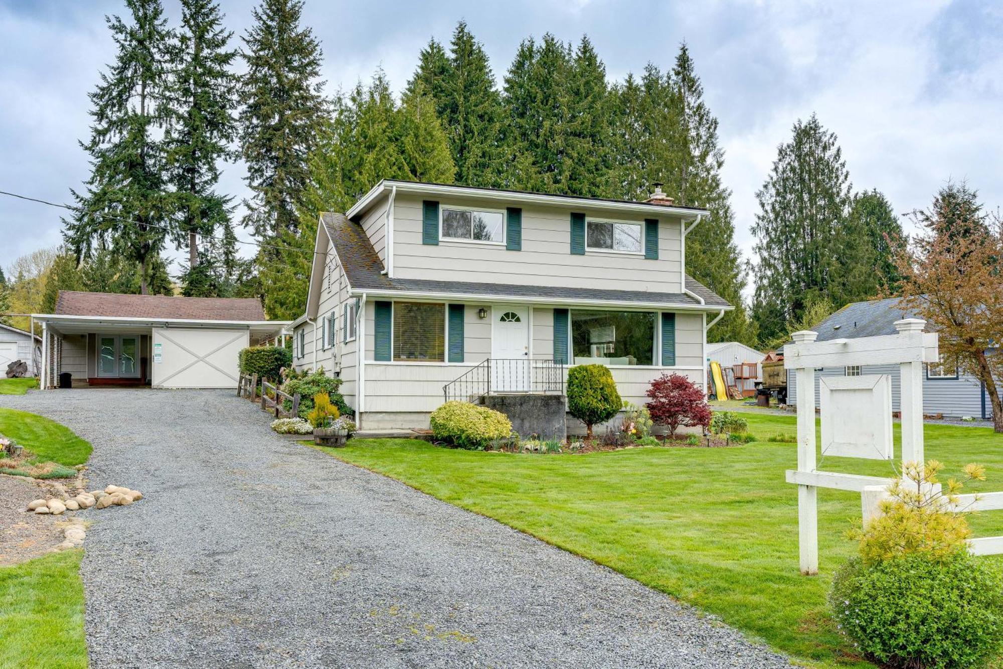 Charming Updated Retreat Walk To Lake Stevens! Exterior foto